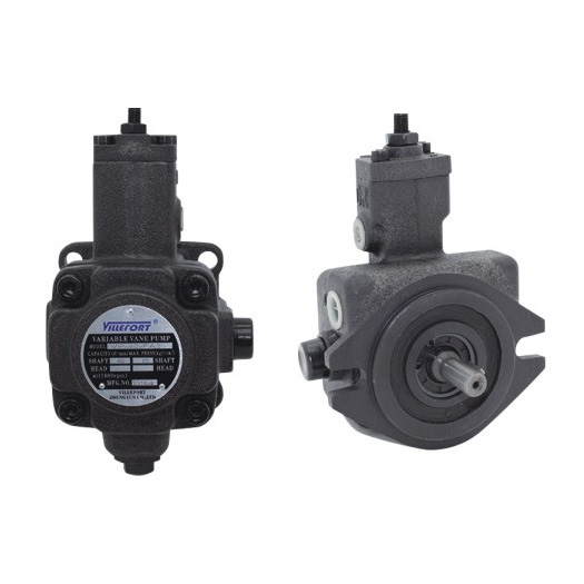 Low pressure variable vane pump lower consumption